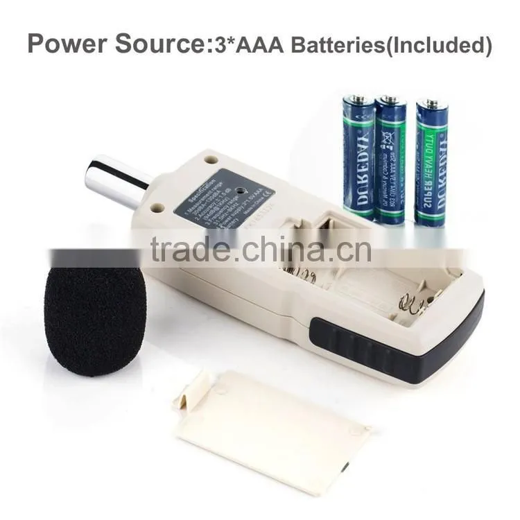 New Arrival Digital sound level meter GM1352 measure range 30dBA~130dBA