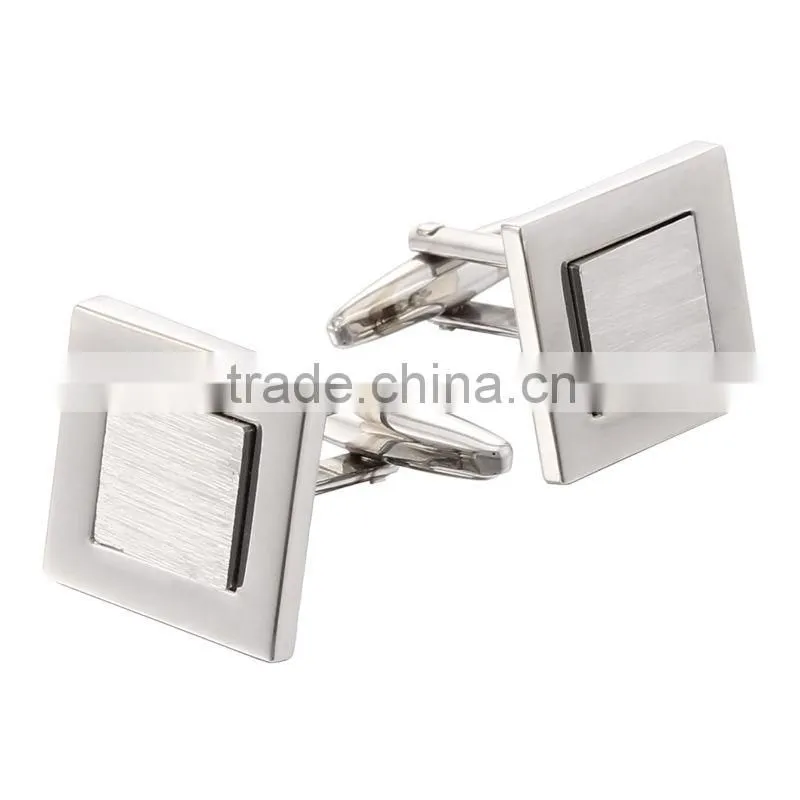 Wholesale cheap metal shirt cuff cufflinks for mens gift