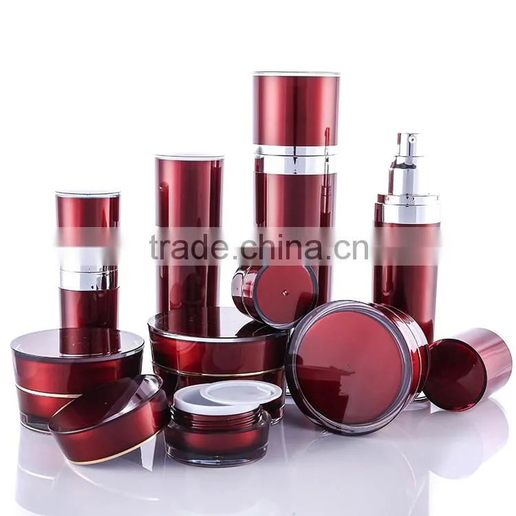 15ml 30ml 50ml Wholesale cosmetic lotion bottles cream acrylic plastic bottle