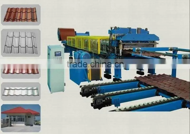 Flat Roof Roller Shutter Roll Forming Machine