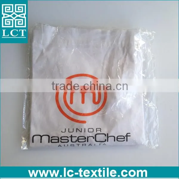wholesale in stcok bulk cheap white blank bib polyester apron for india
