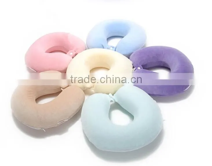bulk buy from china U Shaped Memory Foam Pillow/u shape neck pillow case/u shape neck pillow