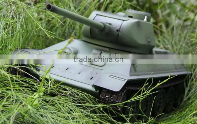 2.4 GHz 1/16 Russian T34 RC Tank with 6mm BB shot function