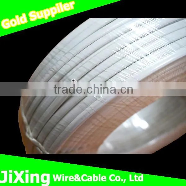 2*1mm2 two core solid flat cable with double insulation