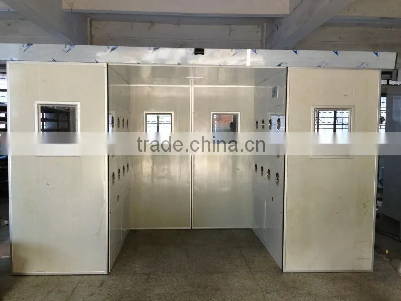 Auto-sensing Door Air Shower for clean room