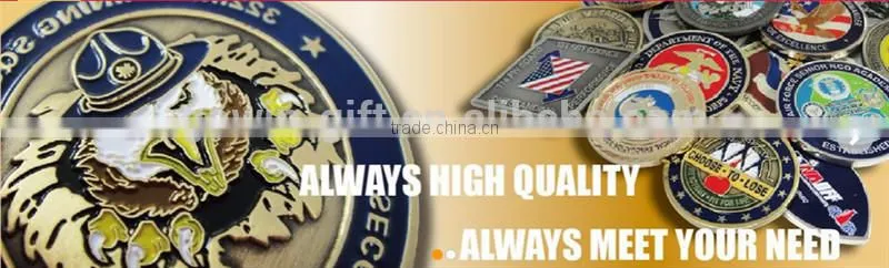 Custom metal enamel souvenir coin changer