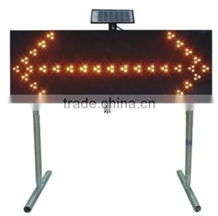LED solar road board/traffic warning sign/arrow traffic safety sign