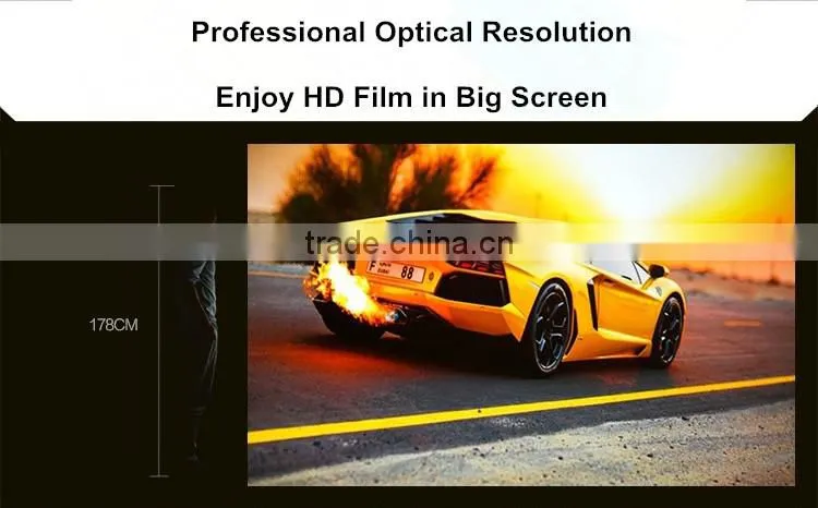 LUXCINE New Arrival Mini Projector / Smart WiFi Projector / 3D Projector Z3 With RAM1.5G ROM20G