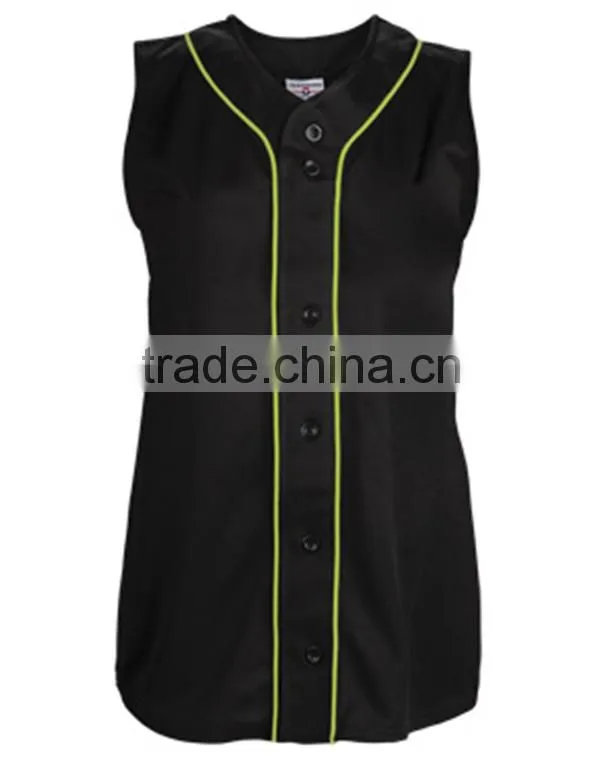 wholesale blank plain red cheap softball uniforms