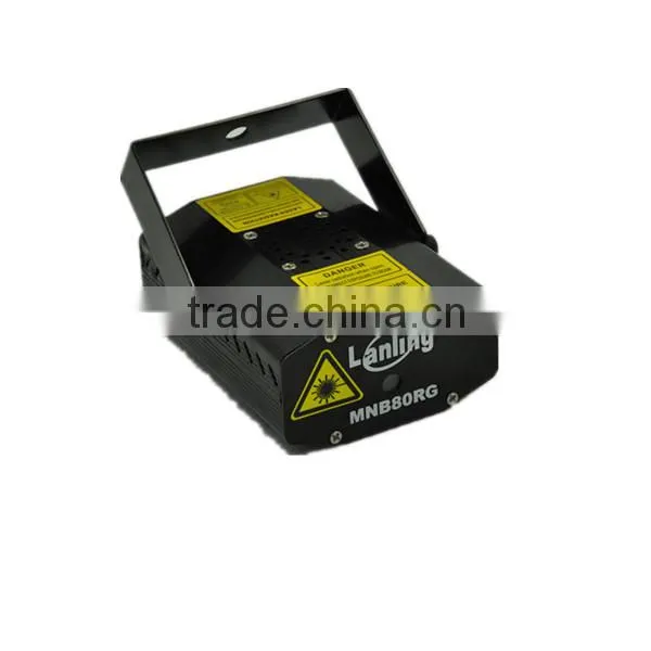 Christmas Mini Stage Laser Lighting 8 Gobos with Gift Box