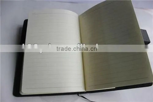 Custom softcover leather notebook