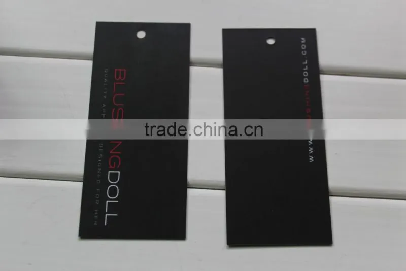 paper garment swing hanging tag