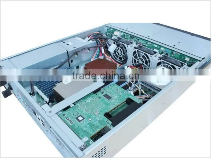 2u 12 bays hot swap rack mount computer case with lock