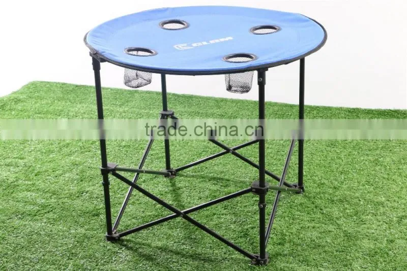 Portable folding Round table for outdoor camping