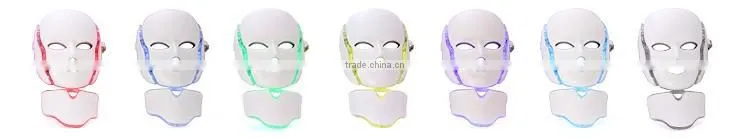 2017 led facial beauty machine led face light therapy mask