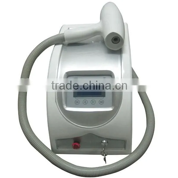 Hot selling portable long pulse Q switched nd YAG laser mole removal device