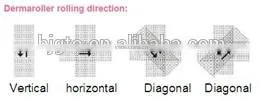 good selling Anti Wrinkle /Hyper Pigmentation Treatment derma roller /professional or home use derma roller