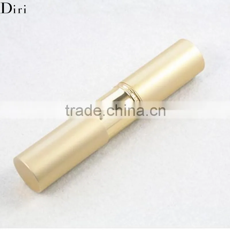 Luxury golden private label retractable make up cosmetics brush vegan powder brush