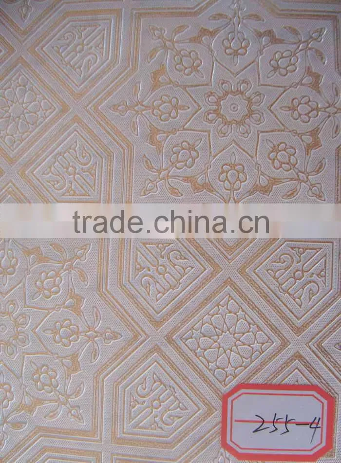 pvc laminated gypsum ceiling tiles