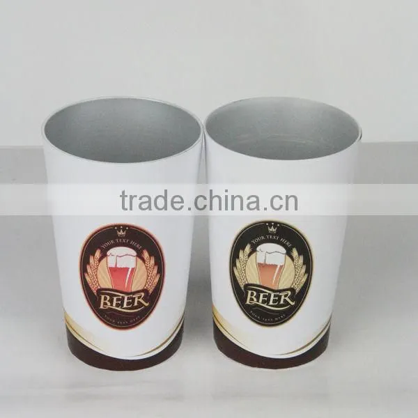 New style metal tin novelty drink cups