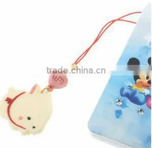 hot sale beloved mobile phone key chain
