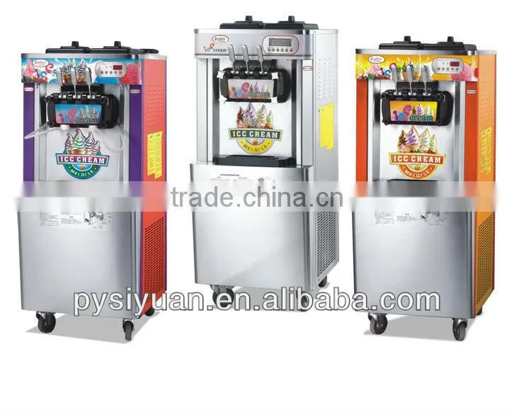 china CE certification cheap price commercial electric soft serve ice cream machine for sale
