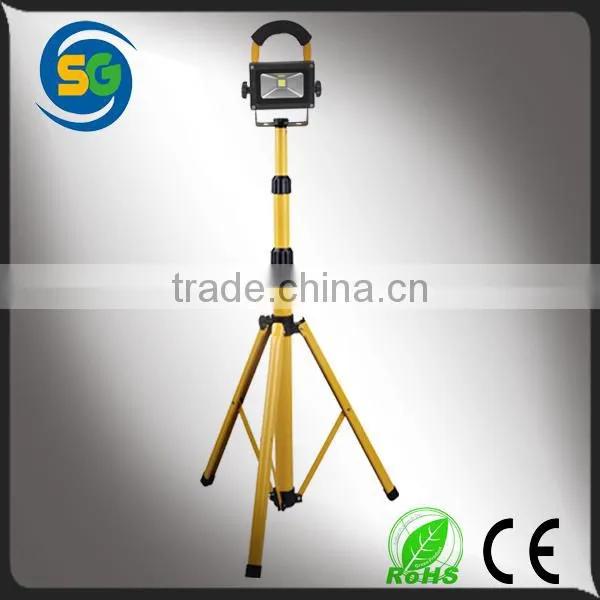 Factory price flood LED rechargeable light 10w