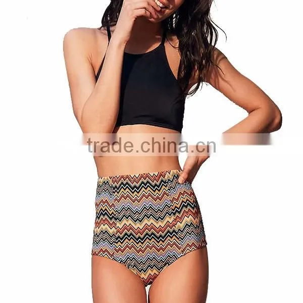 2017 Nice design high waist swim wear