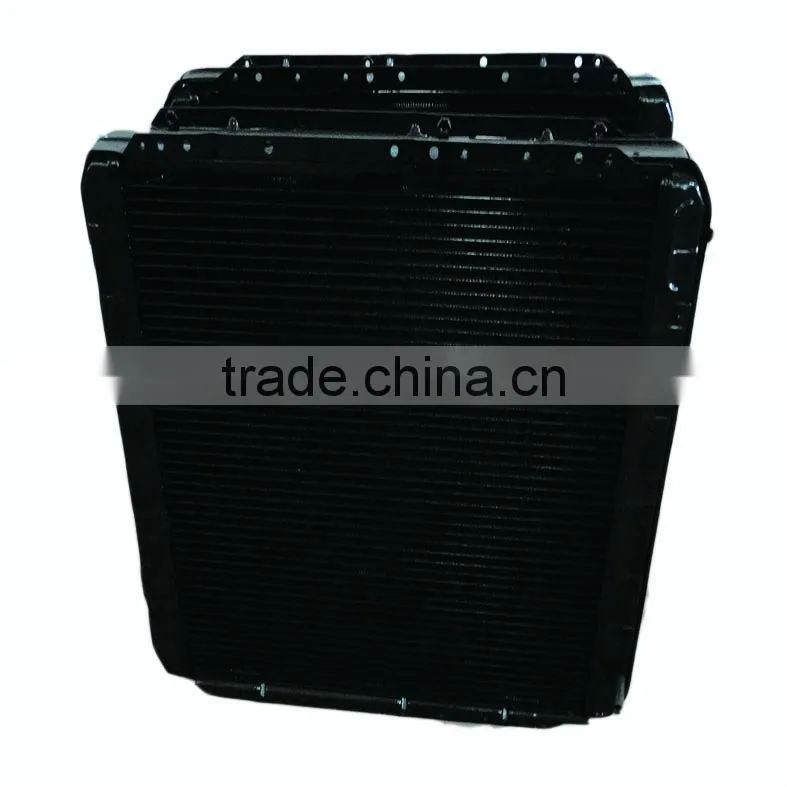 copper and aluminium radiator for russian heavy truck