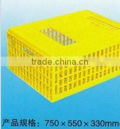 100% PE material folding live chicken cage to transport/poultry transport cage HJ-DN015