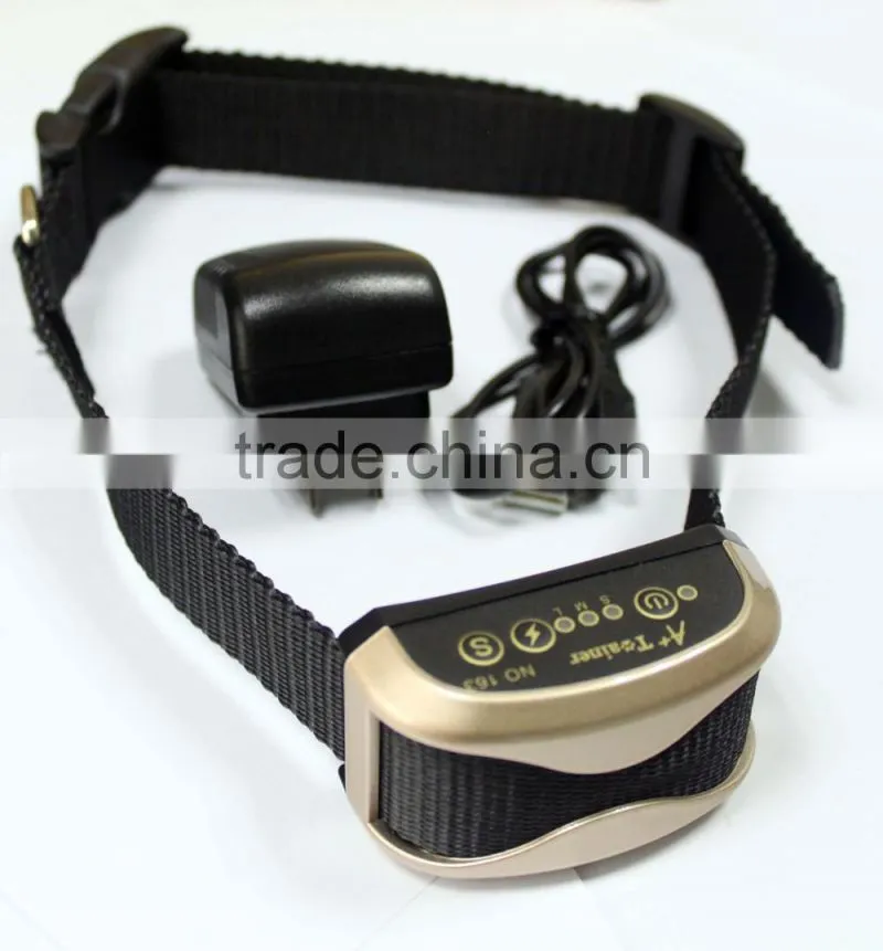 Humane Dog Training Electronic Power Shock Collar Stop Barking pet dog Anti Bark Control