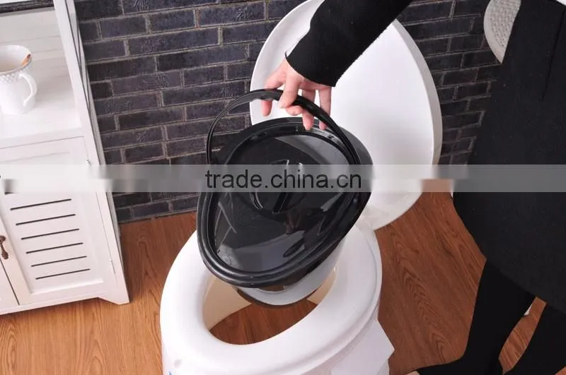 Plastic Movable Mobile Toilet for The Disable Elder Pragnent Women