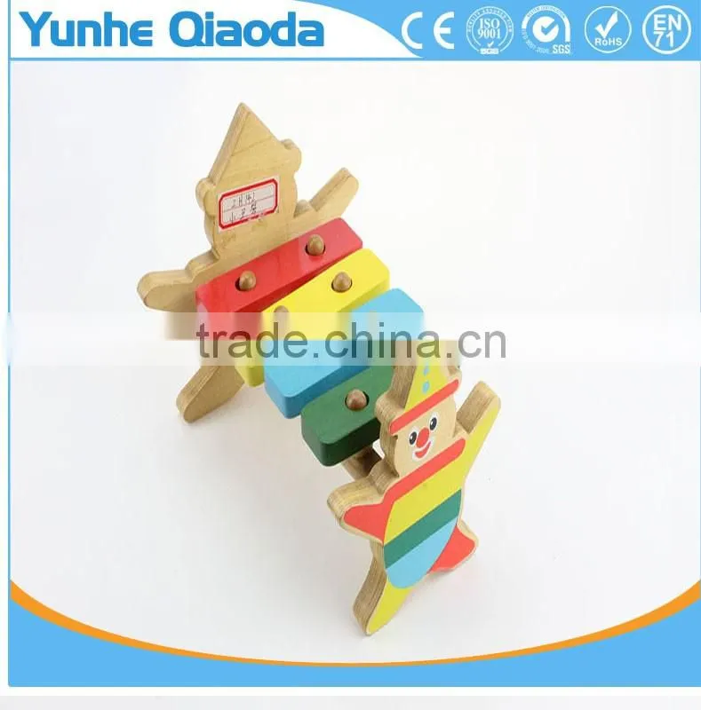 hooded clown colorful Xylophone, Best First Musical Instrument for Children, Fun and Educationa