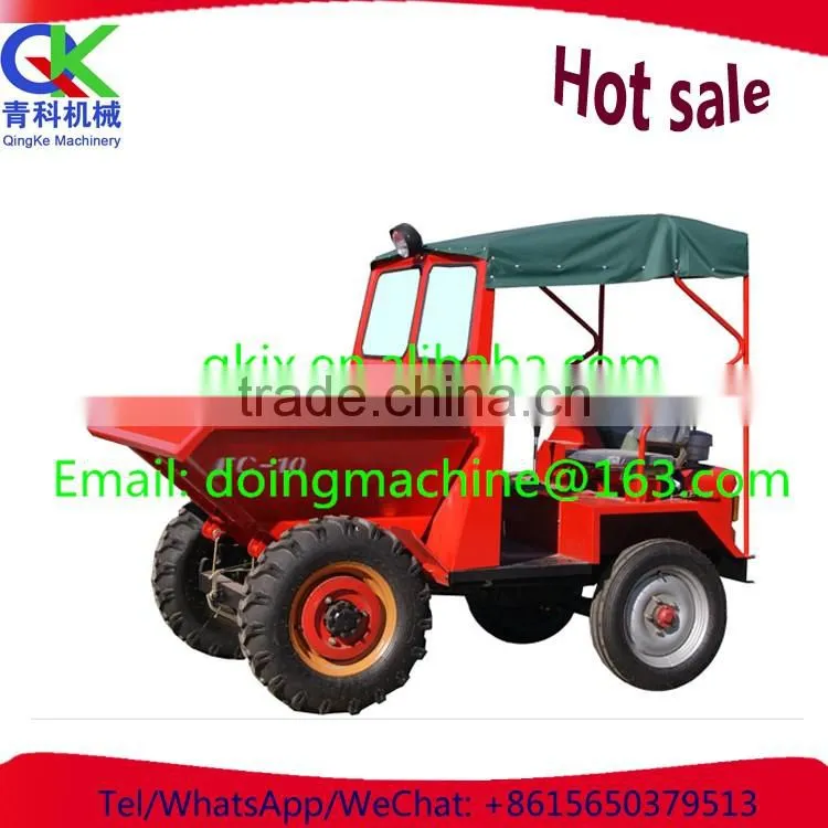 earthing moving machine articulated hydraulic mini dumper truck