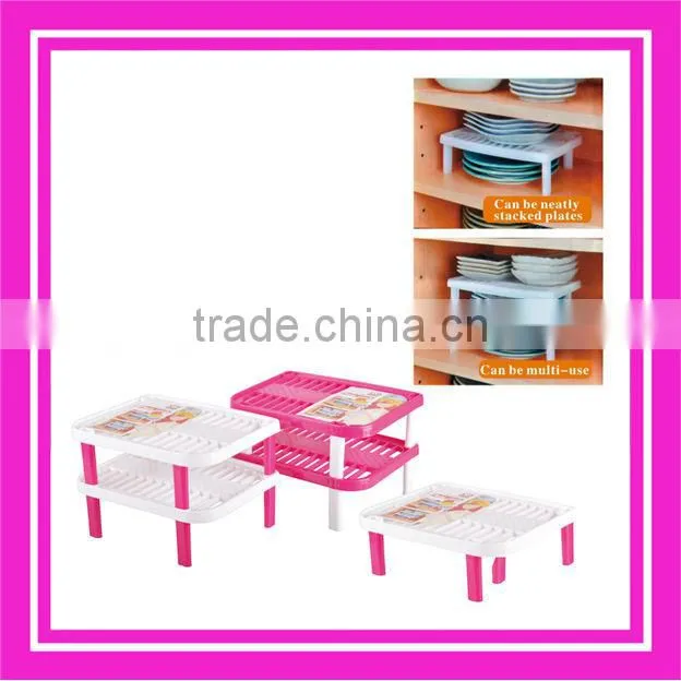 plastic foldable dish rack for kitchen