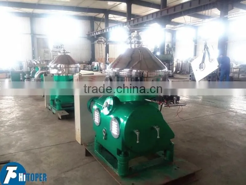 Professioanl coconut oil separation used centrifuge type of disk structure