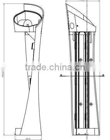 die casting zinc alloy beer tower