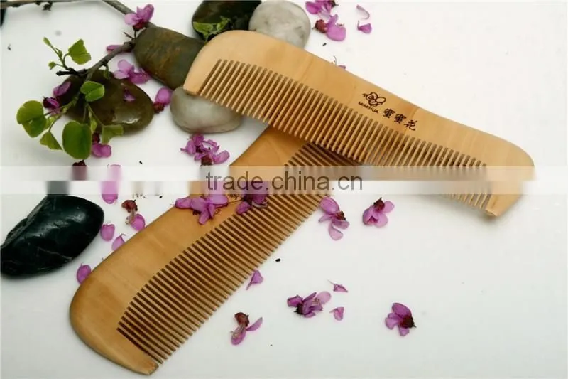 Wooden Comb Engraved Your Logo Comb Natural Wooden Comb