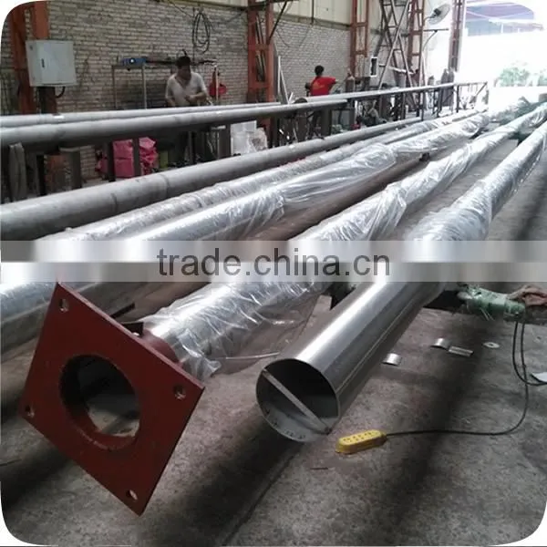 Outdoor Tapered Stainless Steel Flag Pole