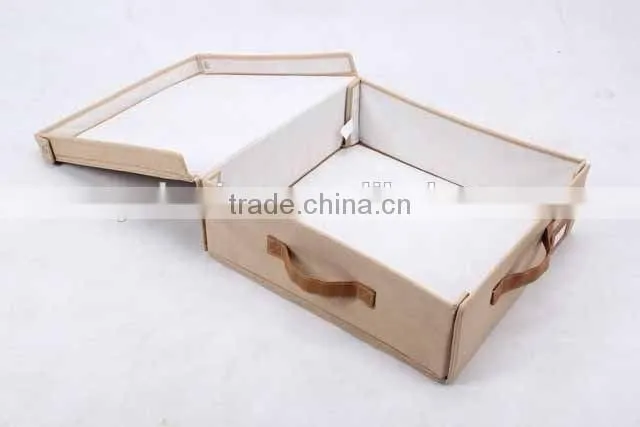 rectangular folding canvas with cover storage box