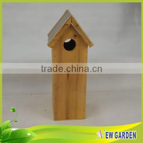 Good Services Cheap Square Orange Wooden Plant Pot Cover