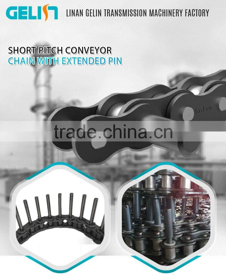 OEM Short pitch conveyor chain and attachment