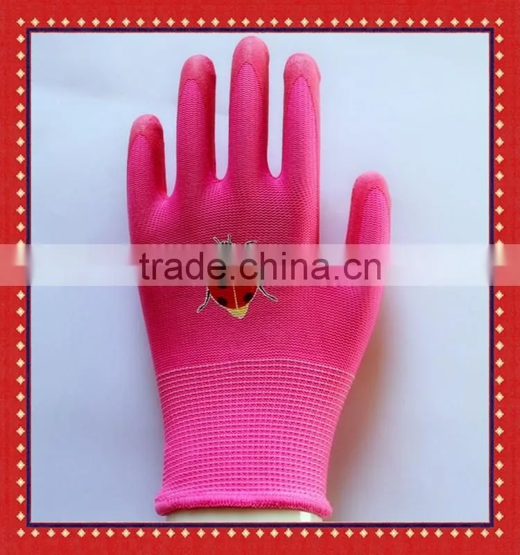 13Gauge Nyon Liner Softtextile Foam Latex Coated Gardening Gloves