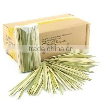 Bamboo skewer,Bamboo skewer with paddle,bamboo stick,bamboo rocket skewers,paddle skewers