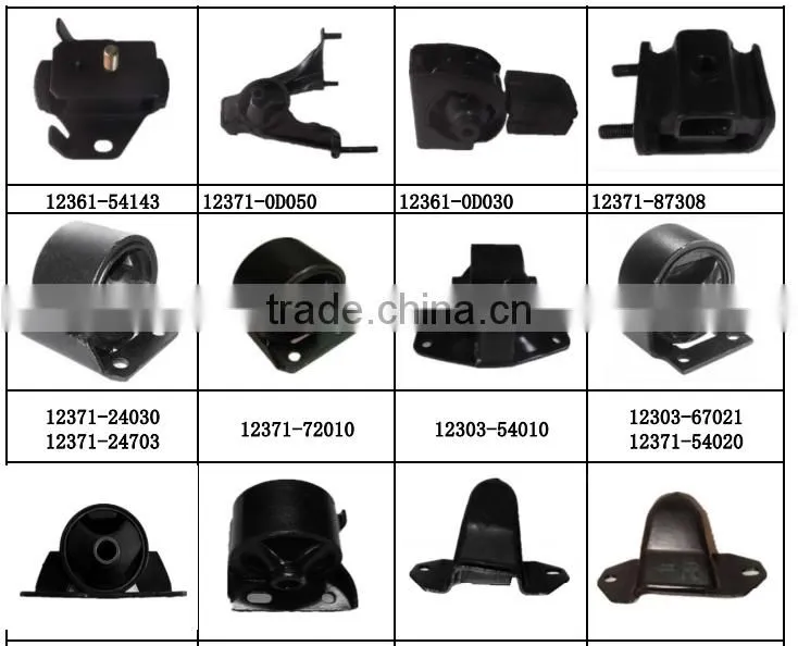 Toyota rubber parts