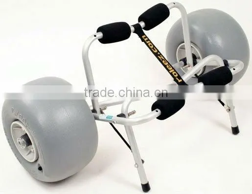 balloon wheel kayak cart