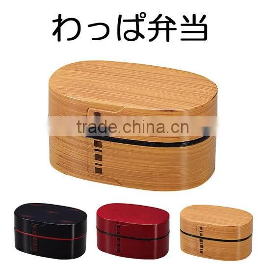 Japanese Bento box Sushi wood container Sushi bento Wappa made in Japan
