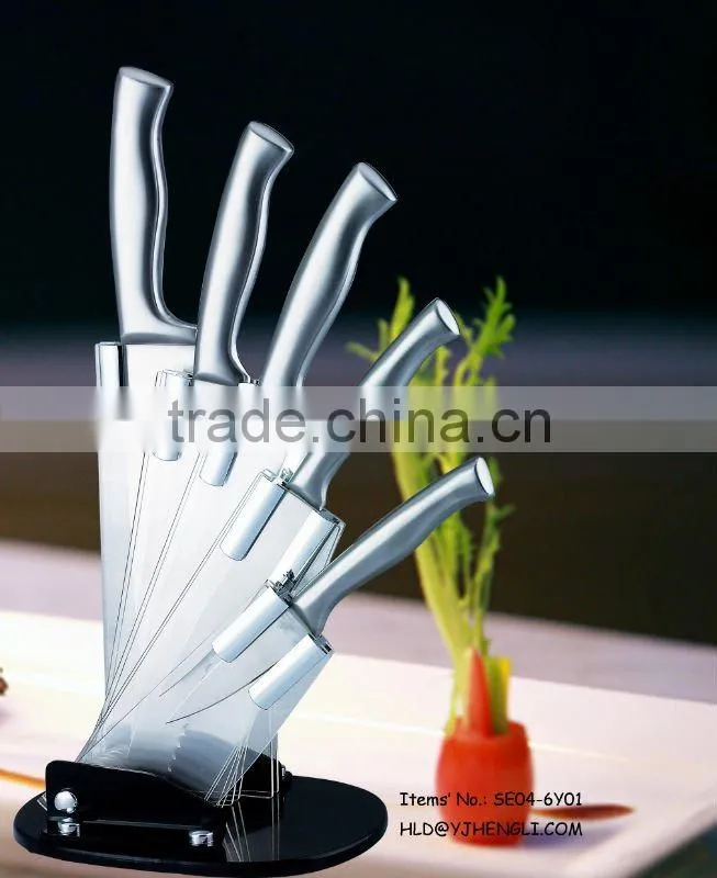 The new knife set 6 pcs