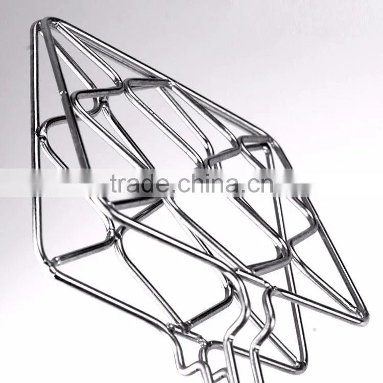 Grill basket with wooden handle