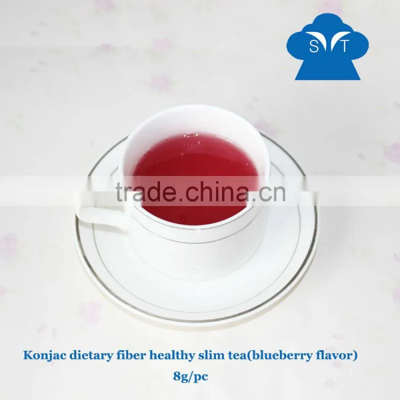 Healthy konjac powder flavor konjac diet tea
